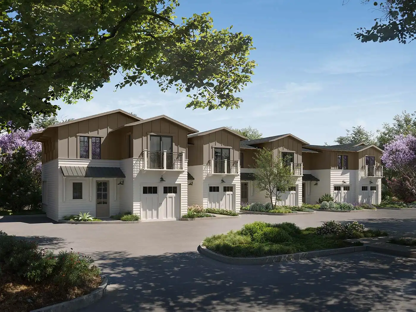 rendering of The Casitas in The Santa Barbara Polo Residences